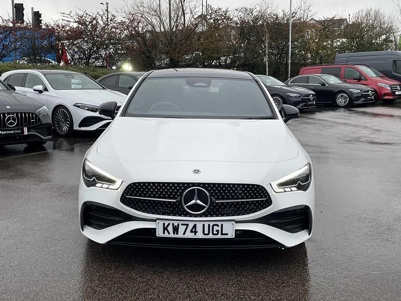 Used Mercedes CLA220 AMG Line Premium Plus 190 HP (139 kW) 2025 White Sedan