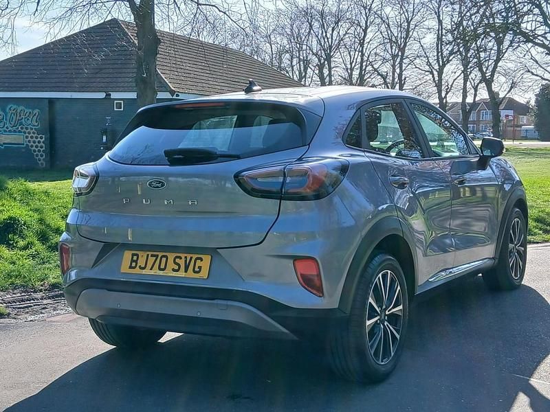 Used Ford Puma Titanium 125 HP (91 kW) 2021 Silver SUV