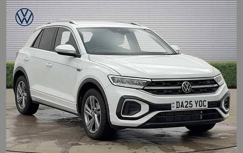 Used VW T-Roc R-line 150 HP (110 kW) 2025 White SUV