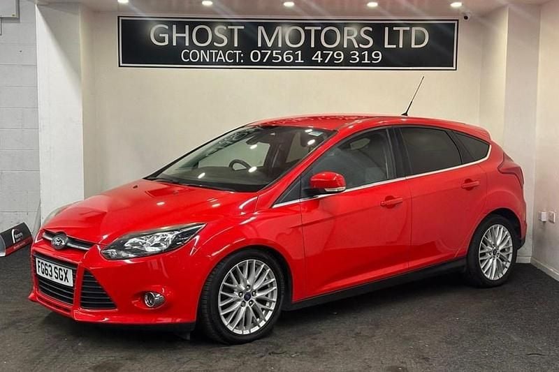 Red Used 2013 Ford Focus Zetec Hatchback | £4,595 (Good price) - Image 1/1