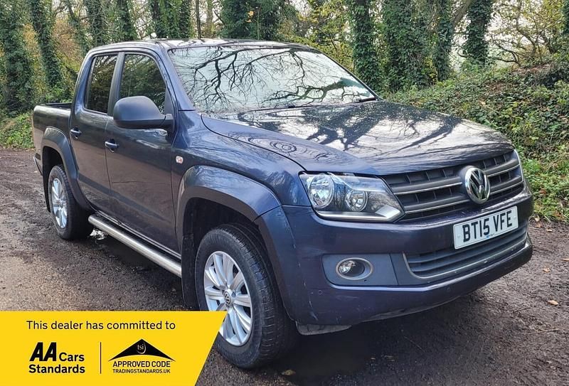 Blue Used 2015 VW Amarok Highline Pickup | £8,000 (Super price) - Image 1/4