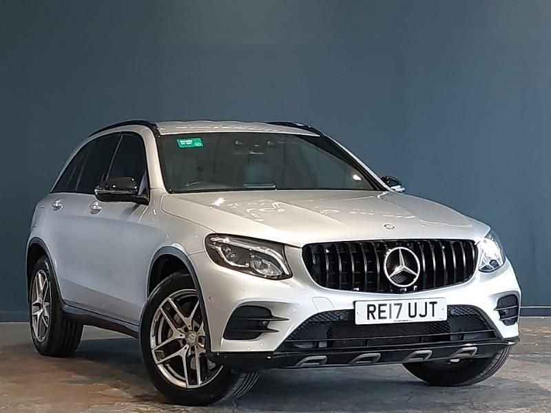 Silver Used 2017 Mercedes GLC220 AMG Line Premium SUV | £18,698 (Fair price) - Image 1/4