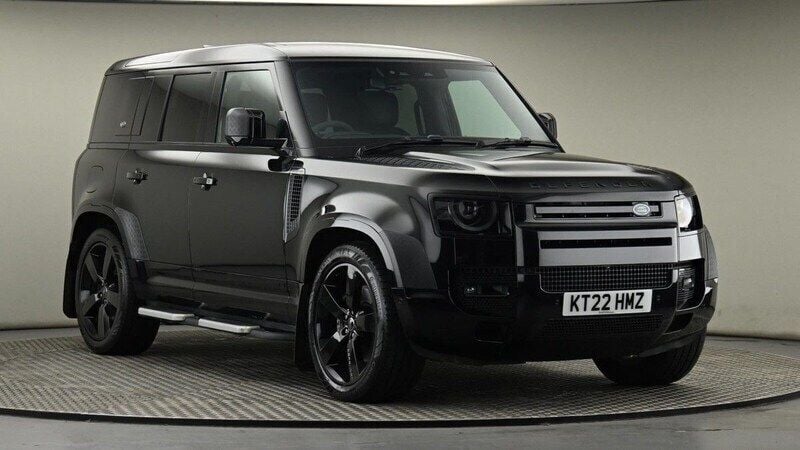 Santorini black Used 2022 Land Rover Defender S SUV | £72,500 (Super price) - Image 1/4