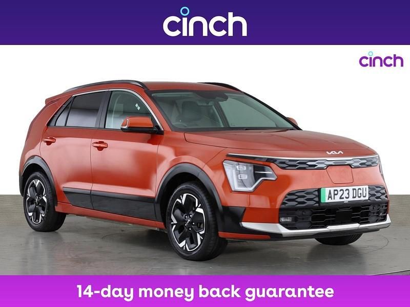 Orange Used 2023 Kia e-Niro 3 SUV | £19,899 (Expensive) - Image 1/3