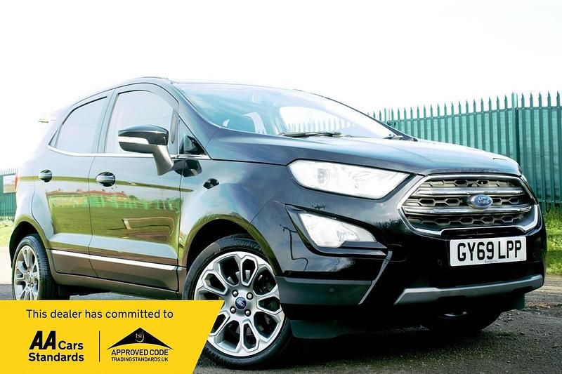 Used Ford Ecosport Titanium 125 HP (91 kW) 2019 Black SUV