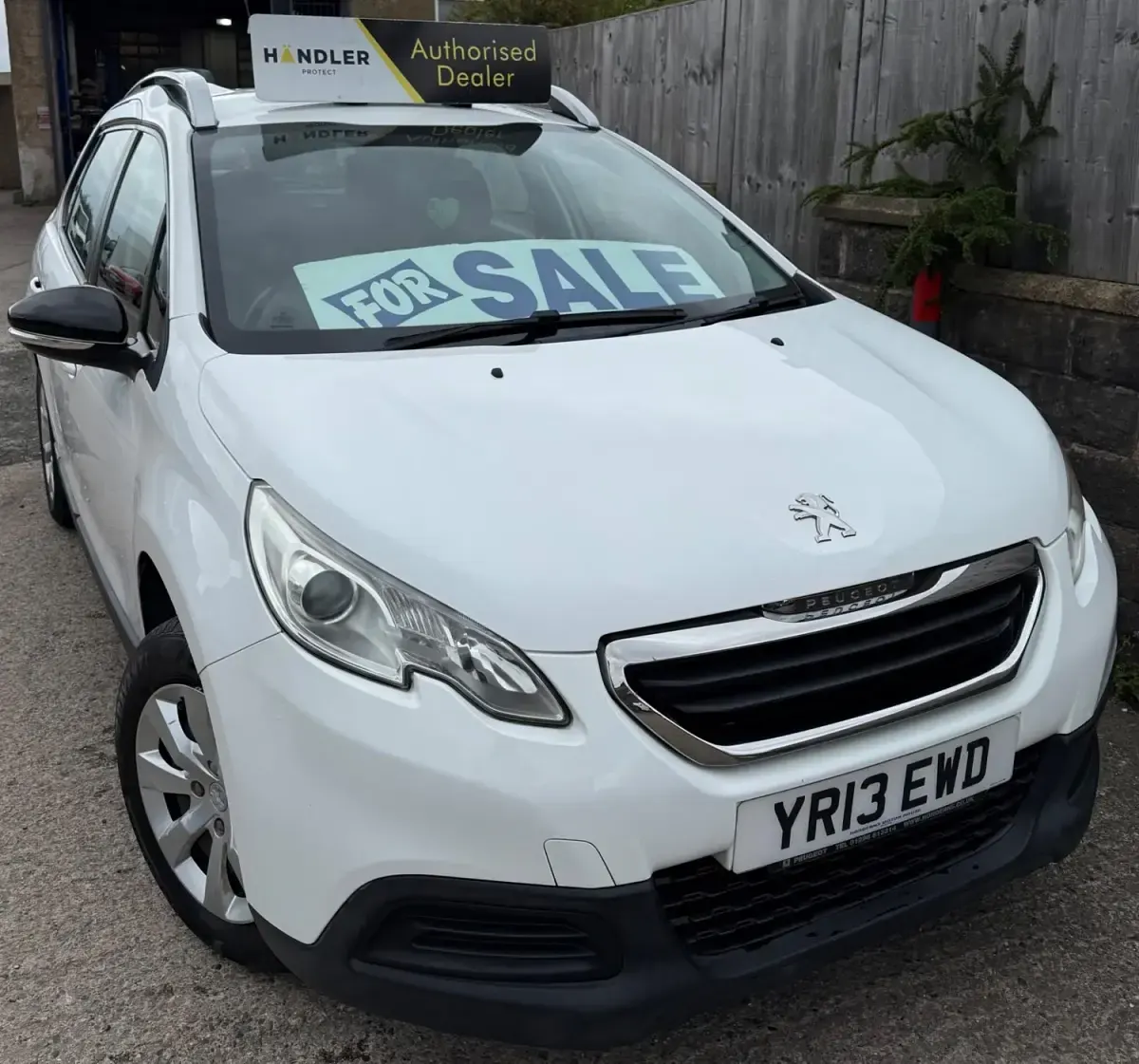 Second-hand Peugeot 2008 Access 82 CP (60 kW) 2013 Alb SUV
