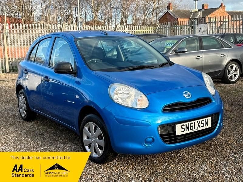Usado Nissan Micra Visia 2012 Azul Citadino