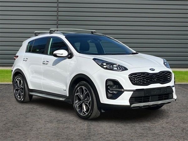 White Used 2021 Kia Sportage GT-Line S SUV | £24,498 (A bit pricey) - Image 1/1