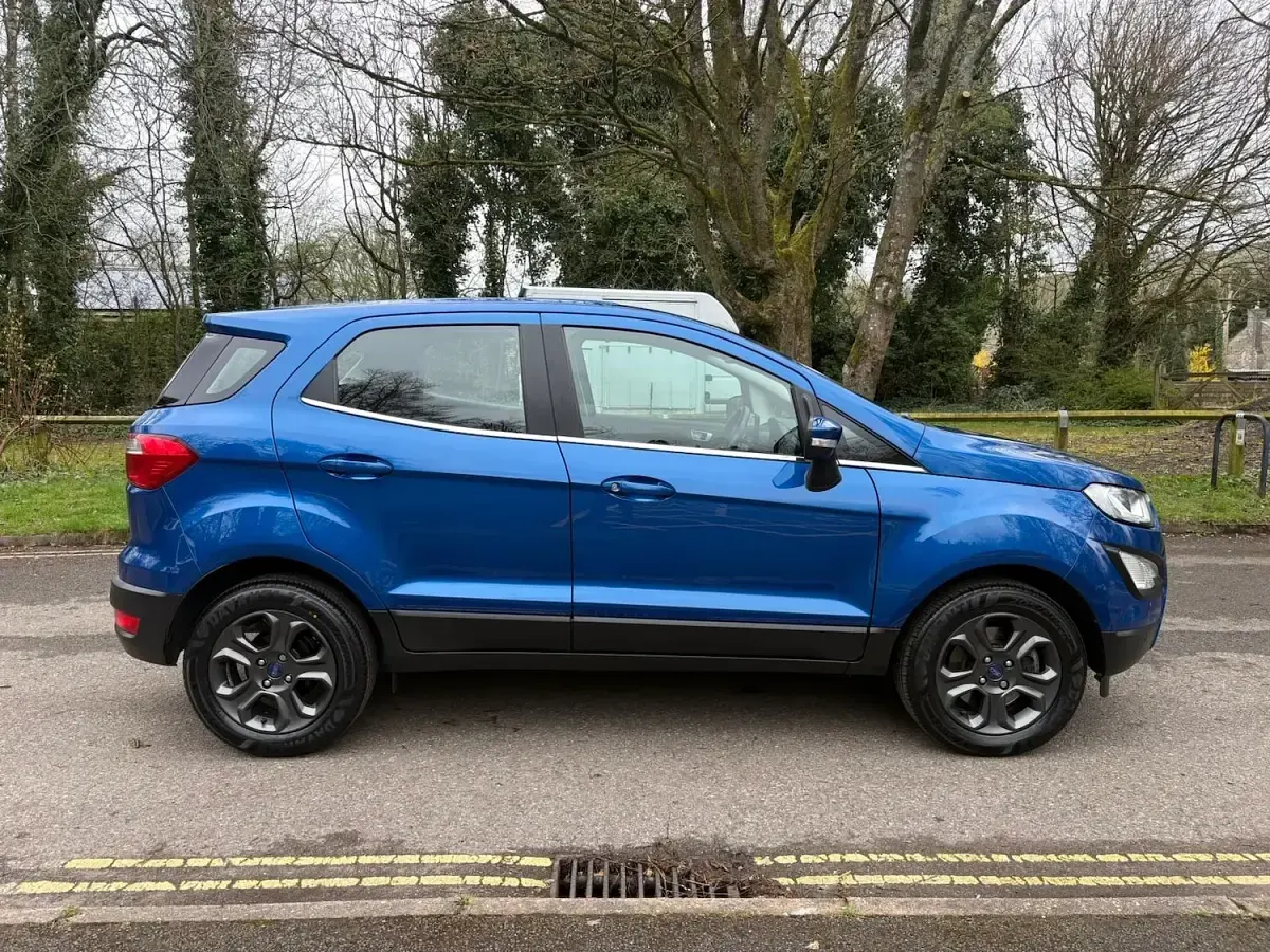 Used Ford Ecosport Zetec 2018 Blue SUV
