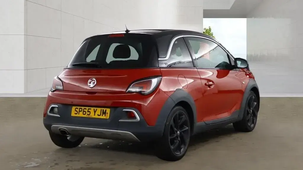 Used Vauxhall Adam Rocks 70 HP (51 kW) 2015 Red Hatchback