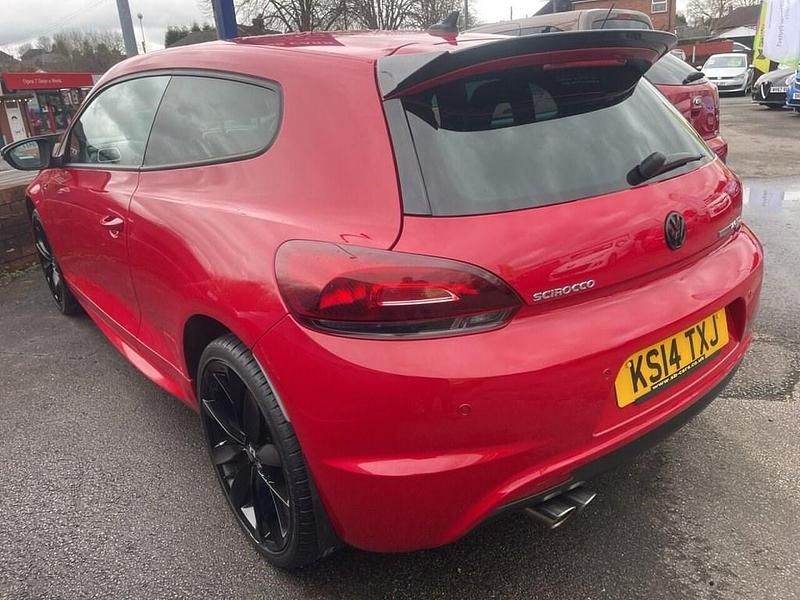 Used VW Scirocco R-line 140 HP (102 kW) 2014 Red Coupe