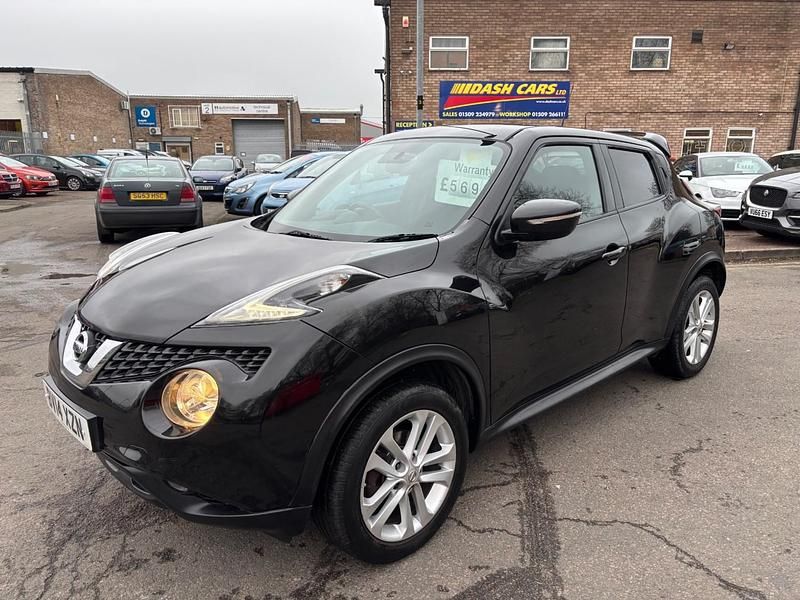 Used Nissan Juke Acenta Premium 117 HP (86 kW) 2014 Black SUV