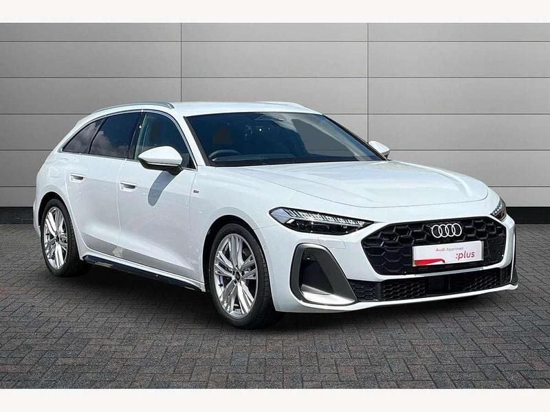 White New 2025 Audi A5 S-Line Coupe | £39,495 (Fair price) - Image 1/4