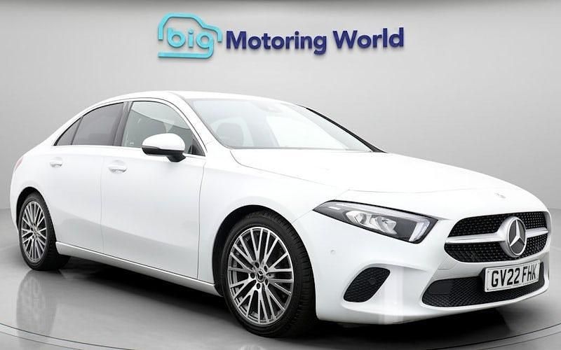 White Used 2022 Mercedes A180 Executive Sedan | £19,000 (Fair price) - Image 1/4