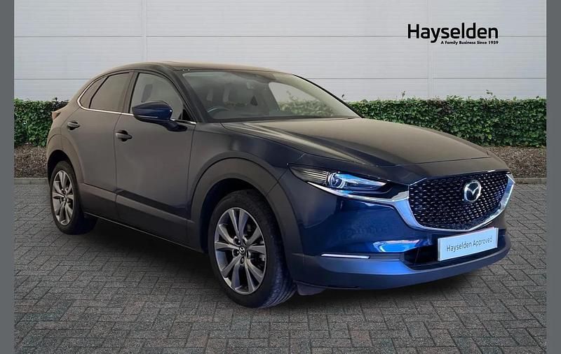 Blue Used 2023 Mazda CX-30 Inclusive SUV | £17,894 (Fair price) - Image 1/4