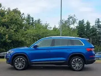 Used Skoda Kodiaq SE L Executive 150 HP (110 kW) 2023 Blue SUV