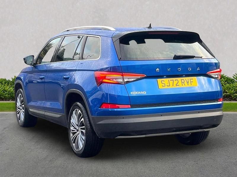 Used Skoda Kodiaq SE L Executive 150 HP (110 kW) 2022 Blue SUV