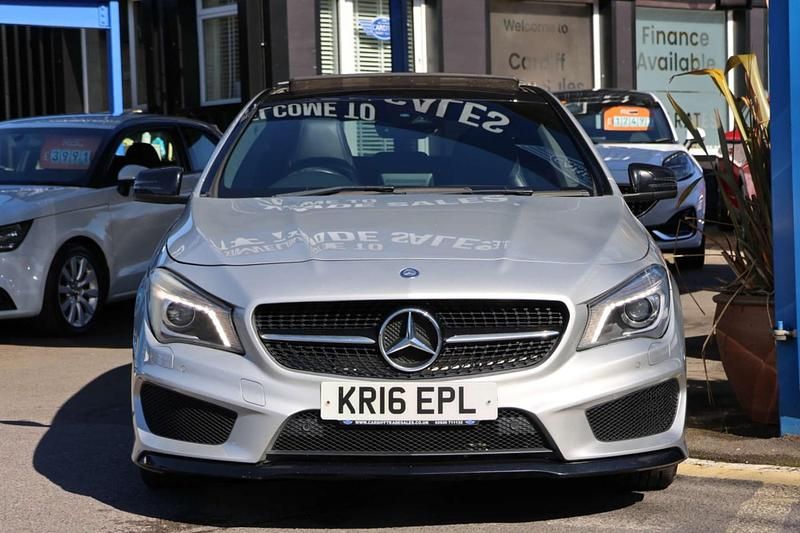 Used Mercedes CLA220 AMG 177 HP (130 kW) 2016 Silver Sedan