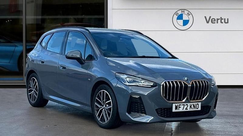 Grey Used 2022 BMW 220 Active Tourer M Sport MPV | £24,279 (Fair price) - Image 1/4
