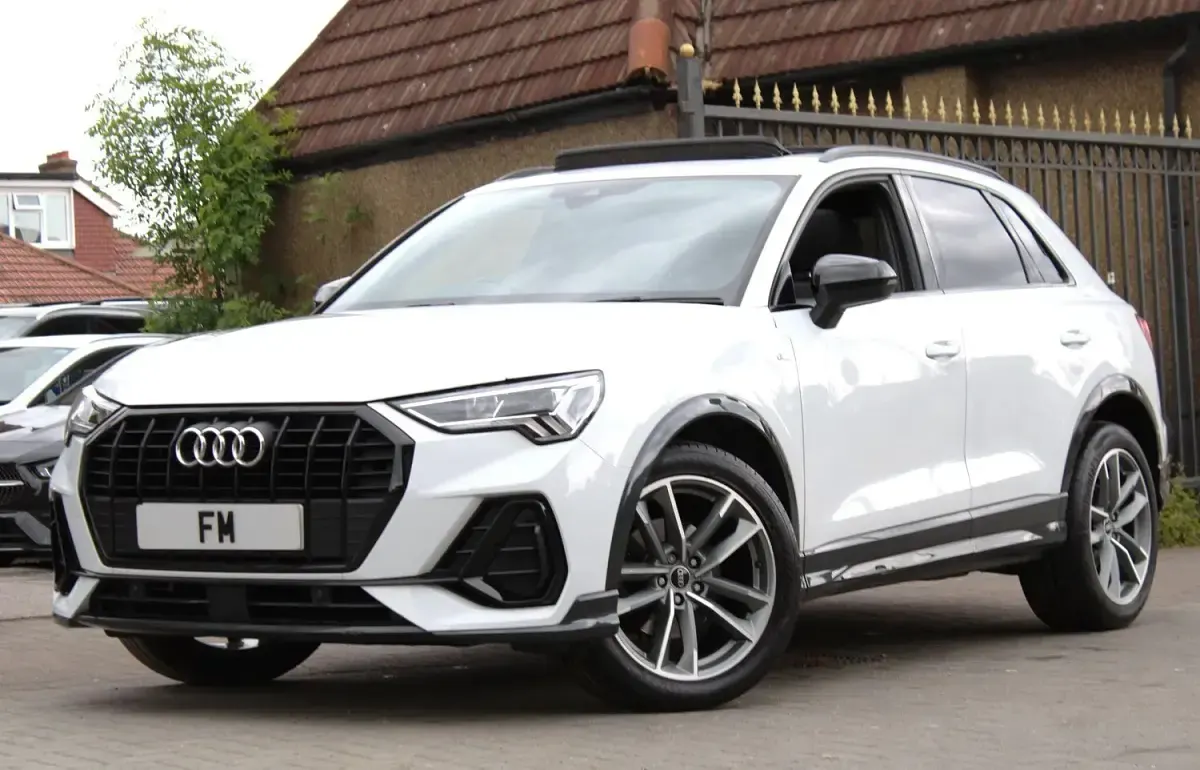 Used Audi Q3 Black Edition 150 HP (110 kW) 2021 White SUV