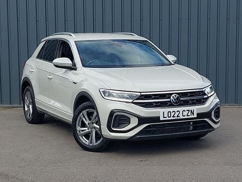 Grey Used 2022 VW T-Roc R-line SUV | £25,998 (A bit pricey) - Image 1/4