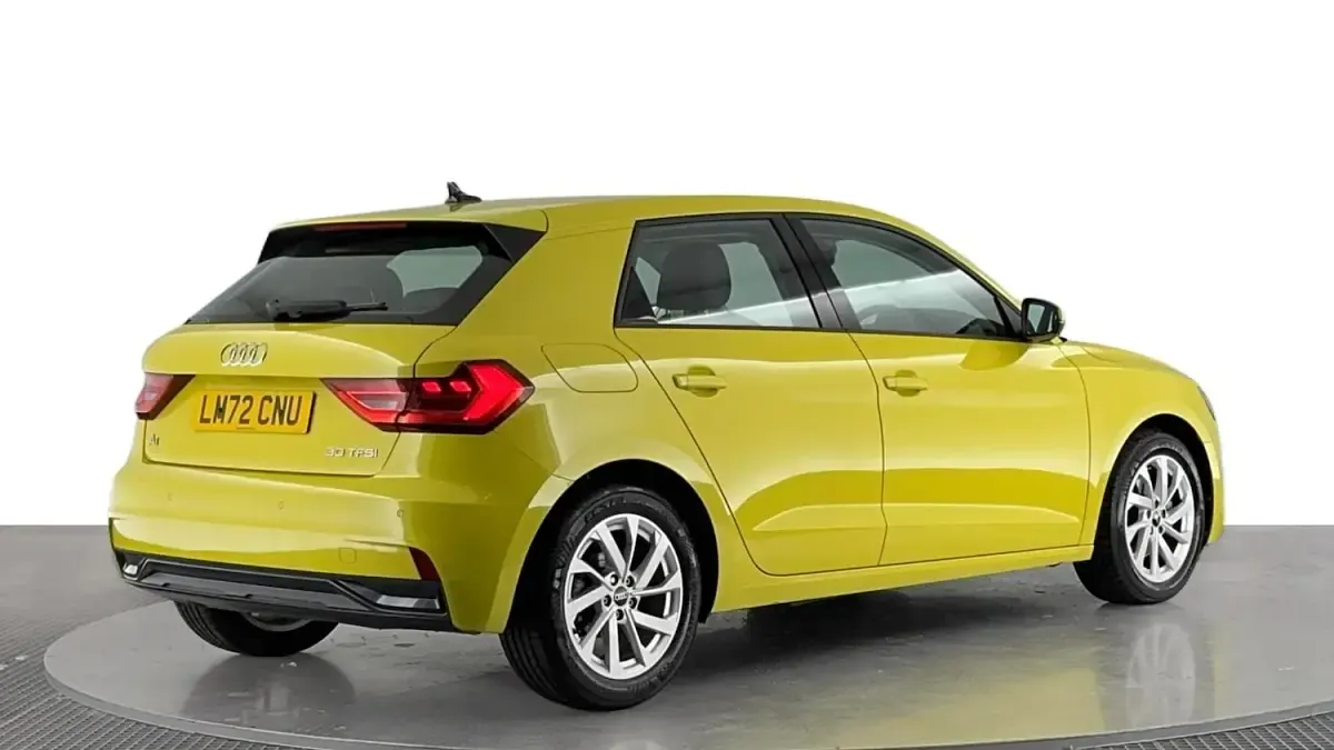 Used Audi A1 Sportback Sport 110 HP (80 kW) 2022 Yellow Hatchback