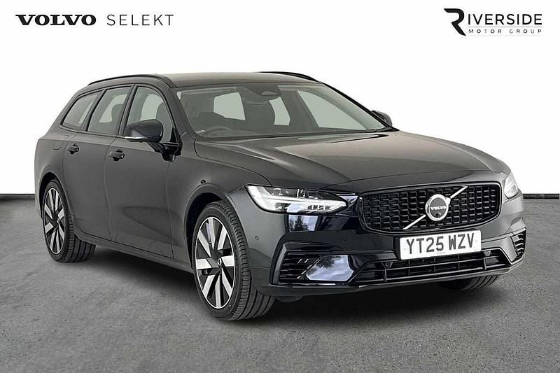 Onyx black Used 2025 Volvo V90 Plus Estate | £39,850 (Expensive) - Image 1/4