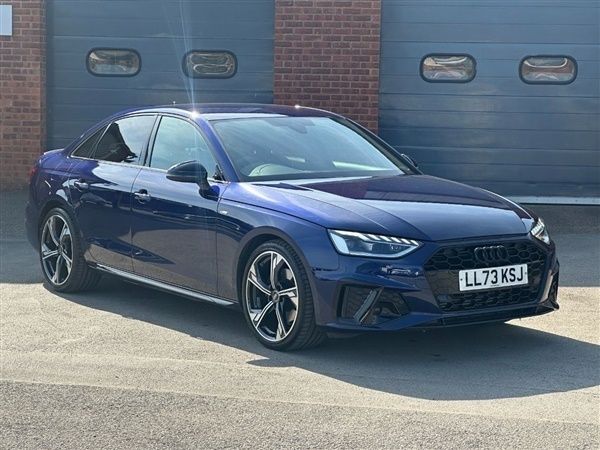 Blue Used 2023 Audi A4 Black Edition Sedan | £27,795 (A bit pricey) - Image 1/1