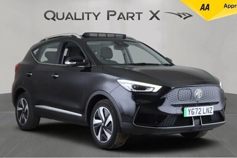 Black Used 2022 MG ZS Trophy Connect Sedan | £13,470 (Good price) - Image 1/1