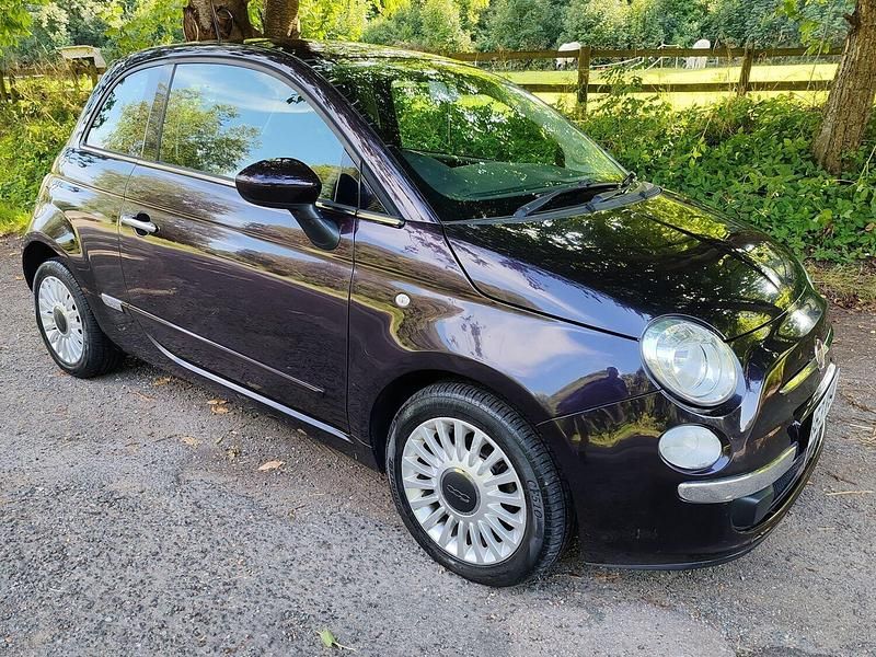 Purple Used 2013 Fiat 500 Lounge Hatchback | £3,995 (Fair price) - Image 1/4