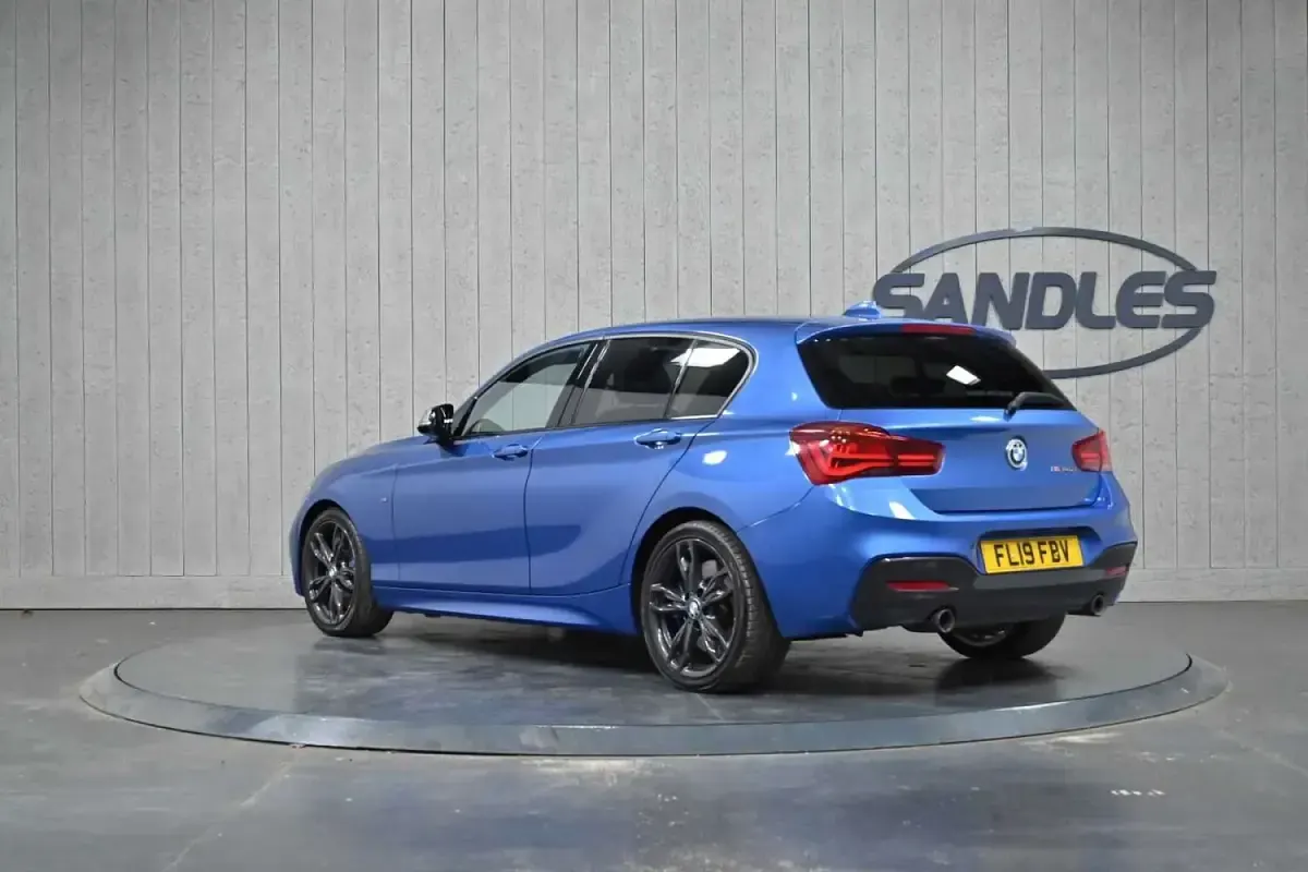 Used BMW M140 M Sport 340 HP (250 kW) 2019 Blue Hatchback