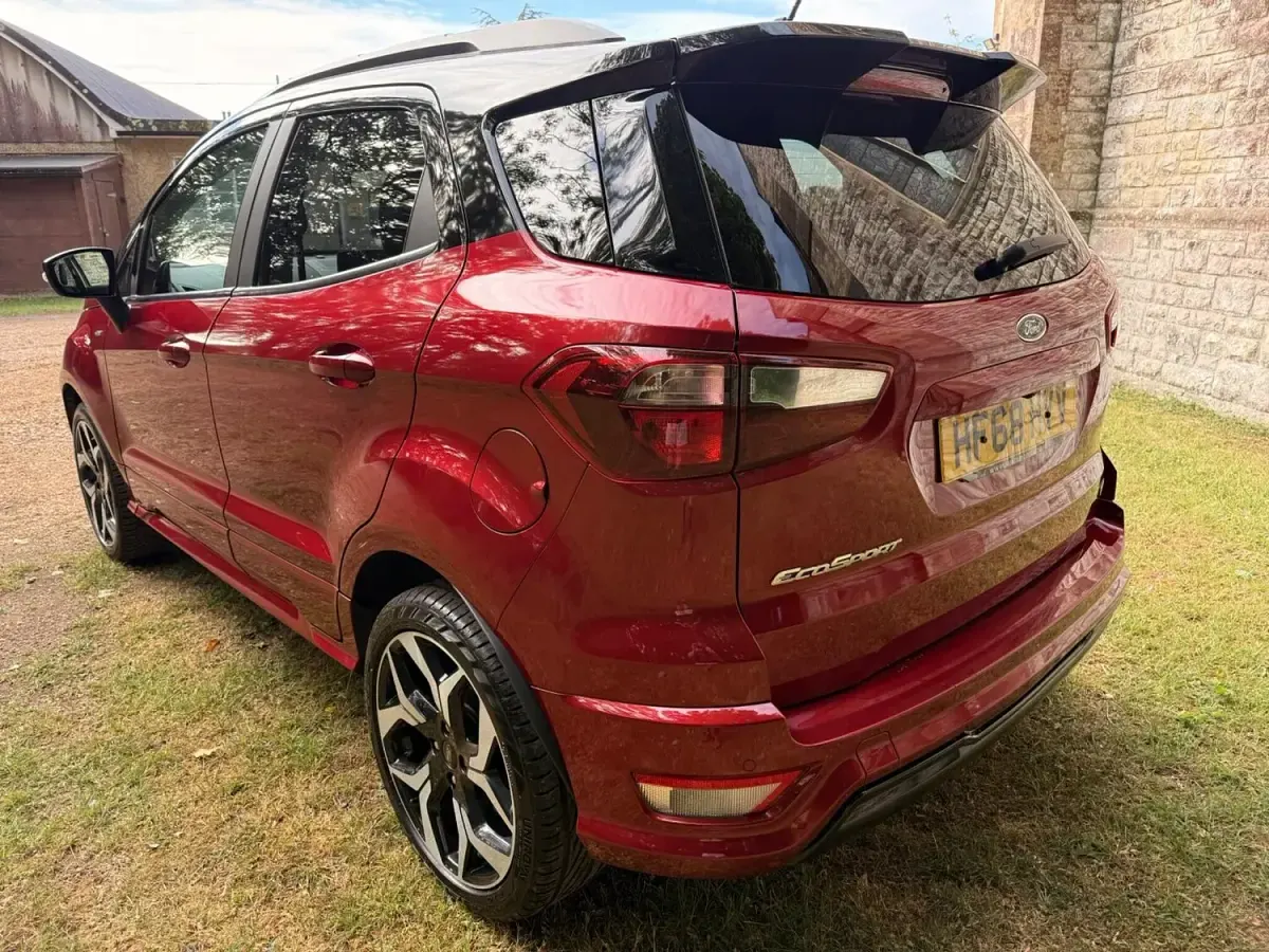 Usado Ford Ecosport ST-Line 140 CV (102 kW) 2018 Rojo SUV
