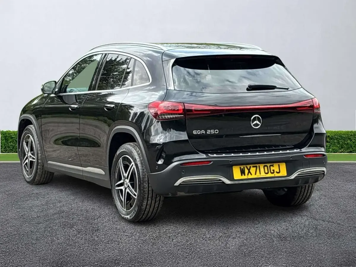 Used Mercedes EQA250 AMG line 139 kW (190 HP) 2021 Black SUV
