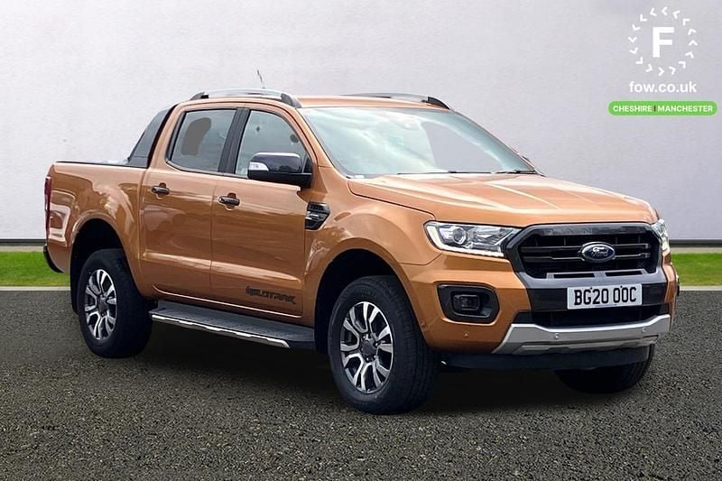Orange Used 2020 Ford Ranger Wildtrack Pickup | £16,249 (Super price) - Image 1/4