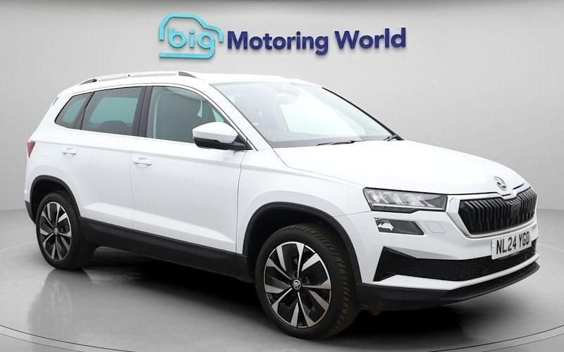 Used Skoda Karoq SE L 150 HP (110 kW) 2024 White SUV