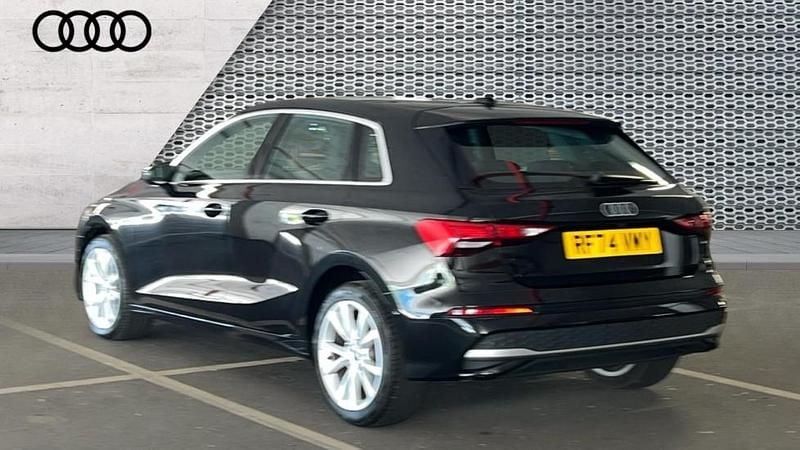 Używany Audi A3 Sport 116 KM (85 kW) 2025 Czarny Hatchback