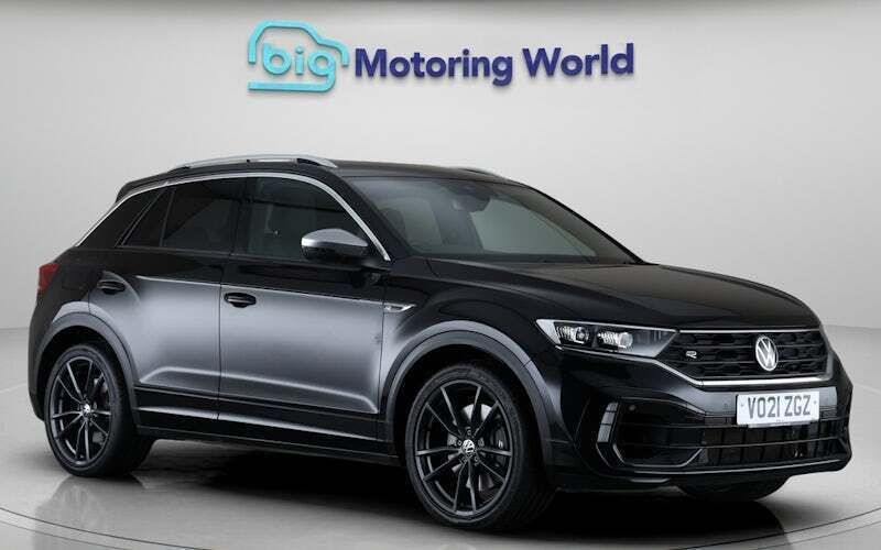 Black Used 2021 VW T-Roc R SUV | £26,300 (Fair price) - Image 1/4