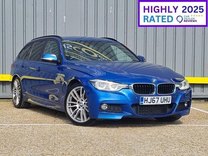 Used BMW 330 M Sport 258 HP (189 kW) 2017 Blue Estate
