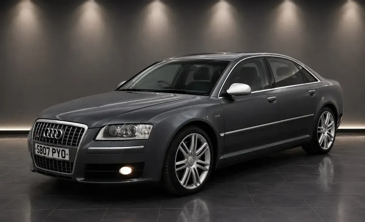 Used Audi S8 Advanced 450 HP (330 kW) 2007 Grey Sedan