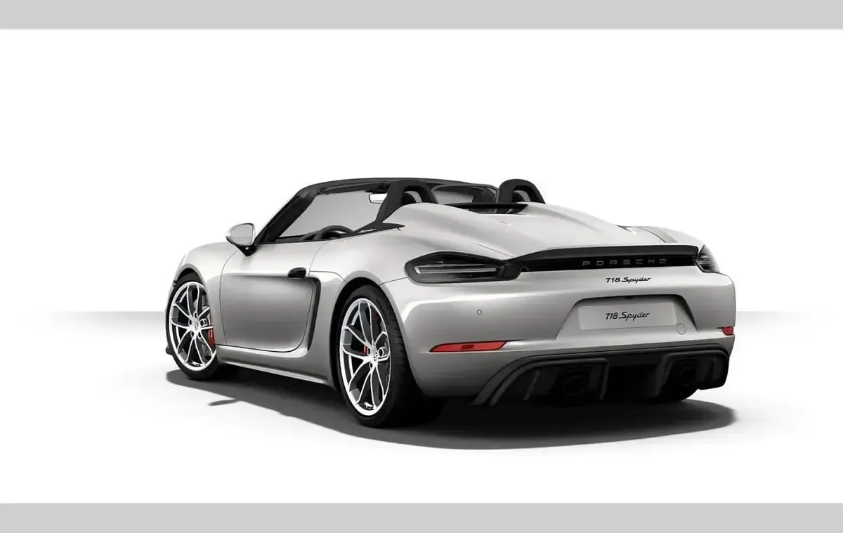 Used Porsche 718 414 HP (304 kW) 2019 Silver Cabriolet