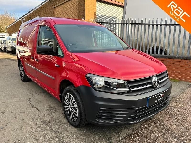 Red Used 2019 VW Caddy Maxi Startline MPV | £14,990 (Expensive) - Image 1/3