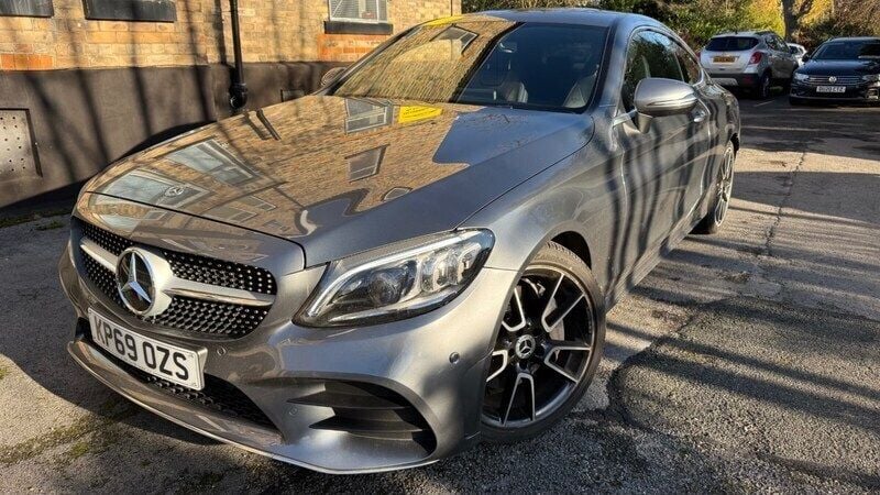 Grey Used 2019 Mercedes C300 AMG Line Premium Coupe | £22,999 (Fair price) - Image 1/4