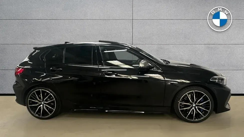 Used BMW M135 M Sport 302 HP (222 kW) 2022 Black Hatchback