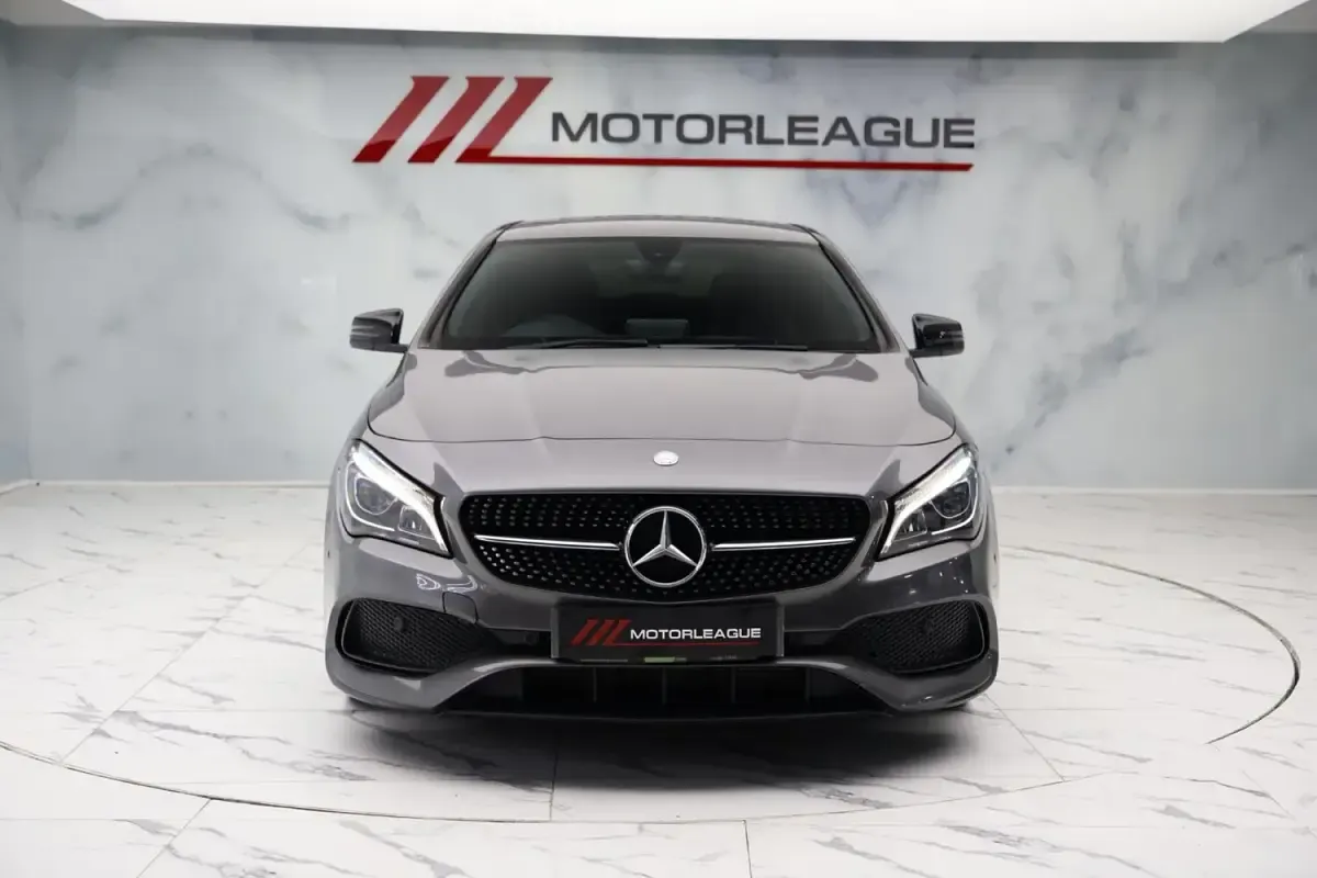 Used Mercedes CLA220 AMG line 177 HP (130 kW) 2016 Grey Sedan