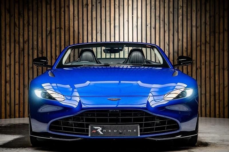 Used Aston Martin V8 Vantage 510 HP (375 kW) 2023 Blue Cabriolet