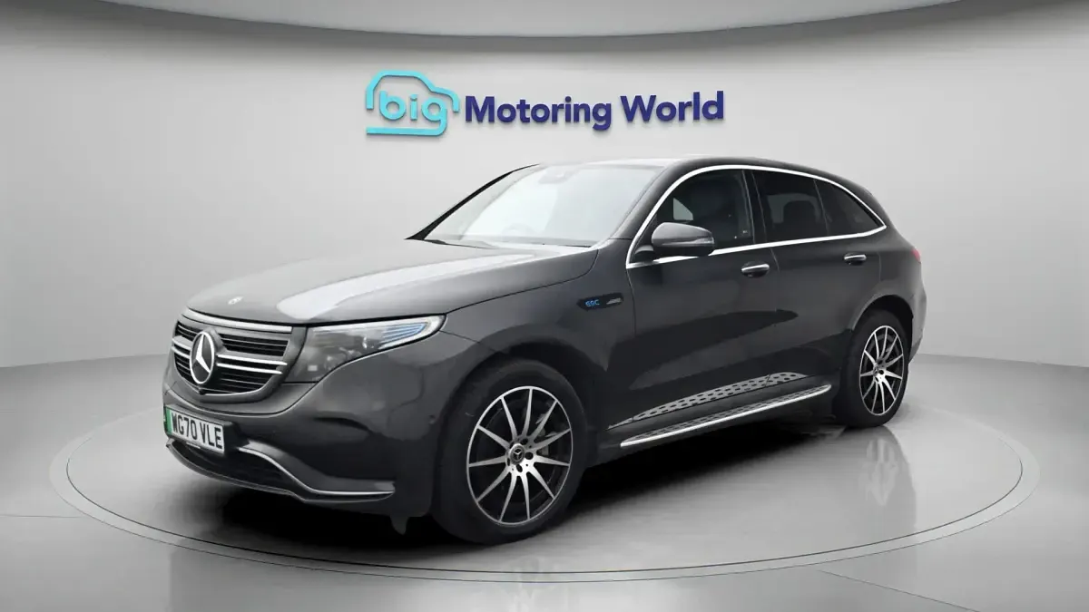 Used Mercedes EQC400 AMG line 300 kW (408 HP) 2020 Grey SUV
