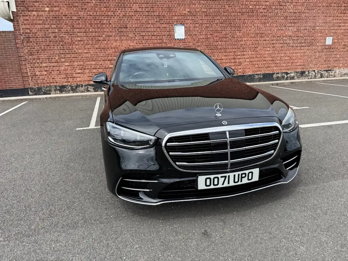 Used Mercedes S350 AMG line 2021 Black Sedan