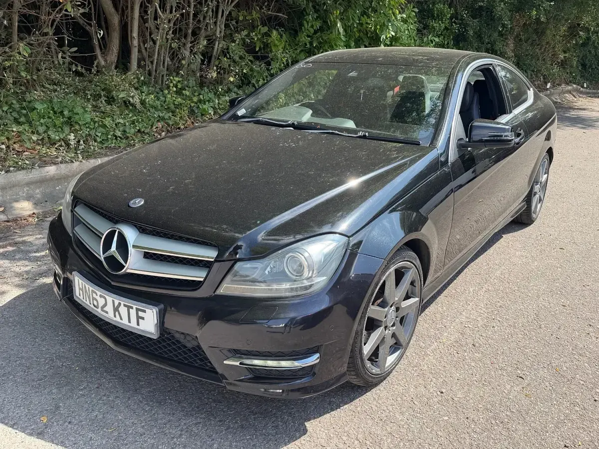 Used Mercedes C250 AMG 2012 Black Coupe
