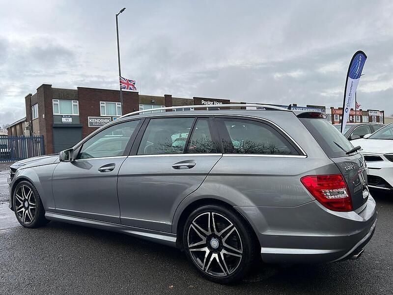 Used Mercedes C220 AMG 170 HP (125 kW) 2013 Silver Estate