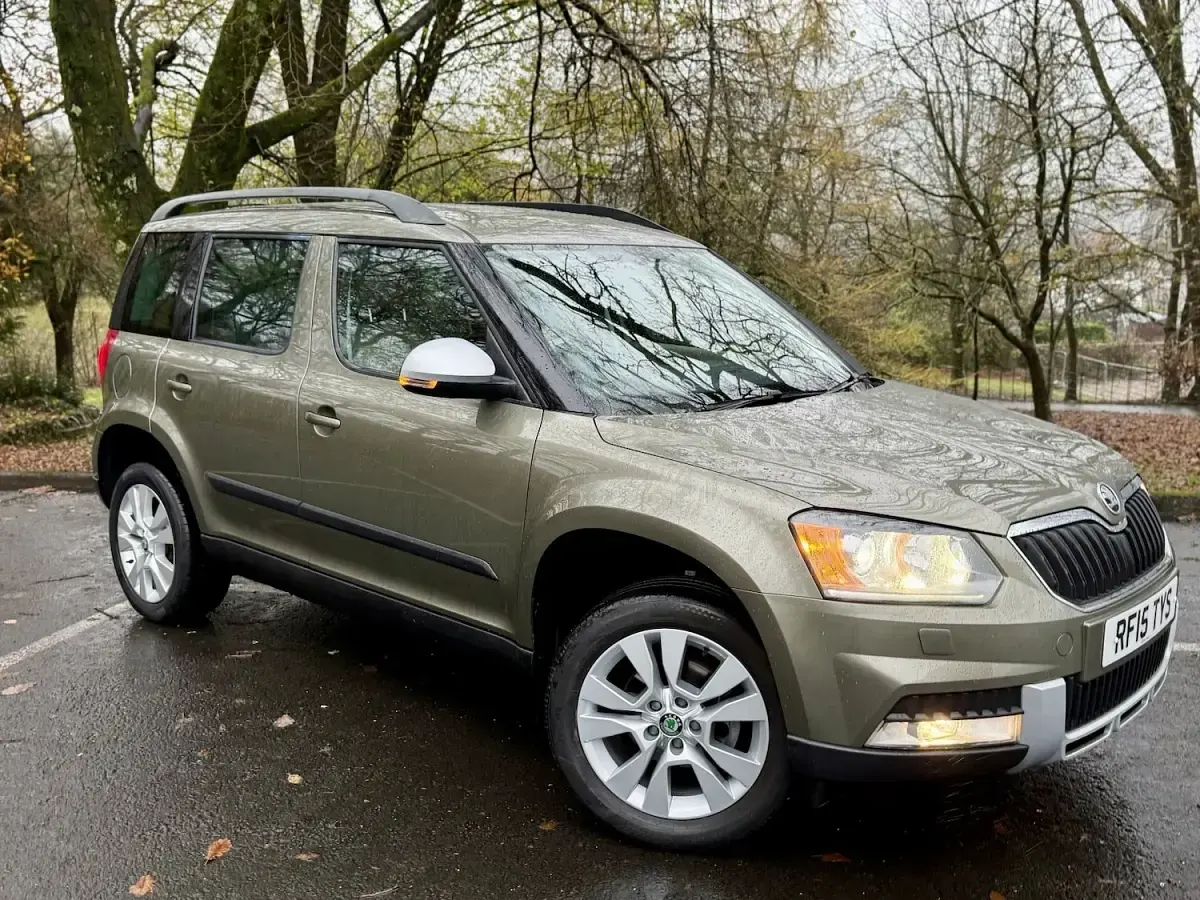 Used Skoda Yeti SE L 150 HP (110 kW) 2015 Green SUV